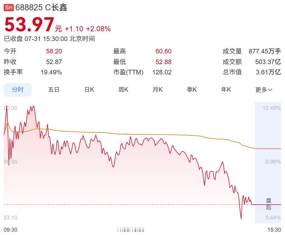 合肥如果现在卖掉长鑫持股，能直接还清所有债务还有余！以 7 月 31 日收盘行情