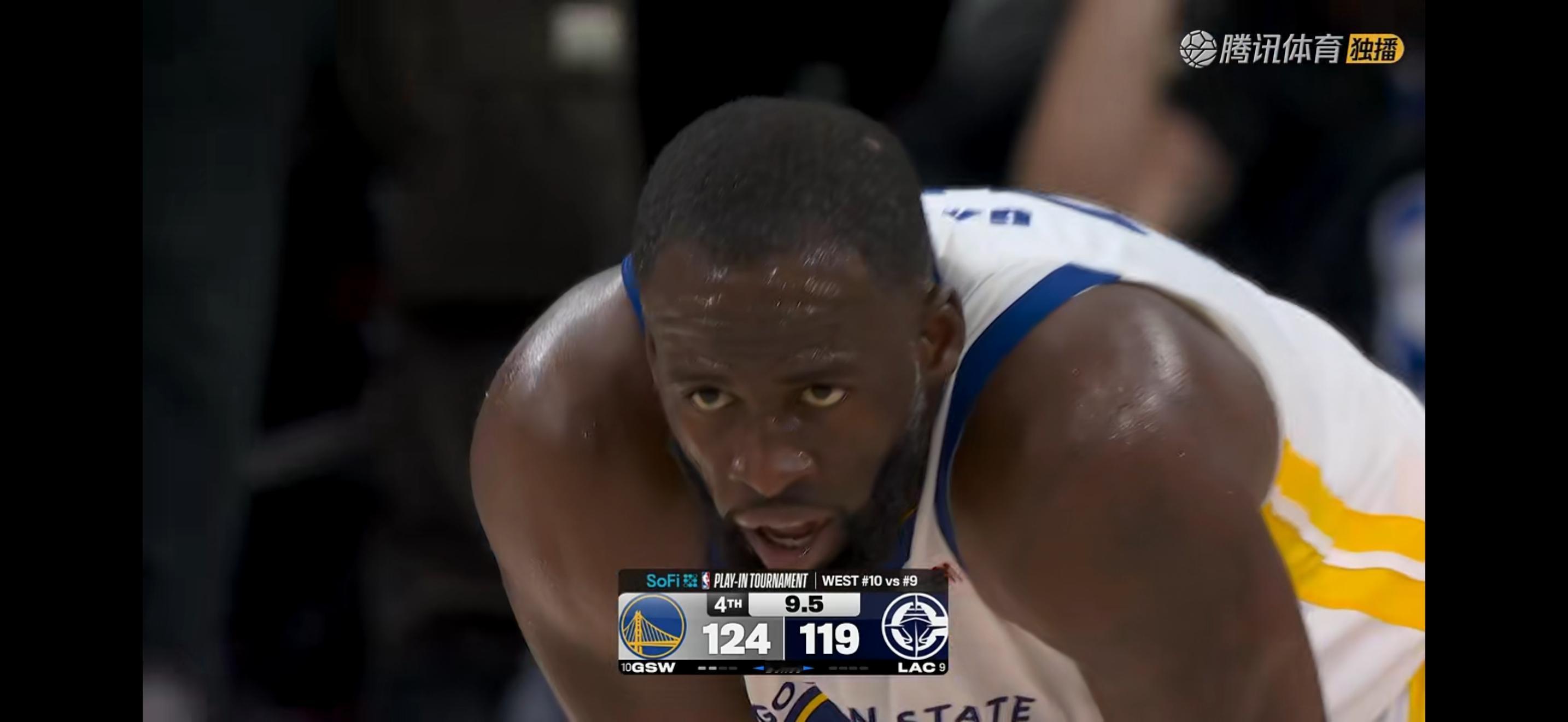 追梦生断伦纳德！！！服了，今天追梦的防守太硬了！！！勇士vs快船