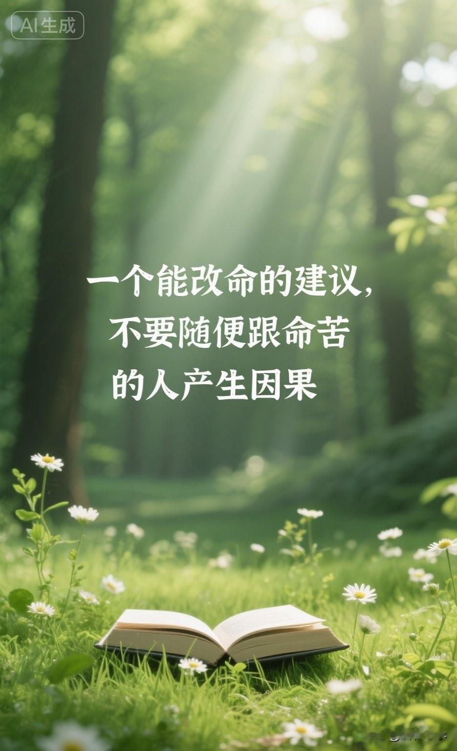“不要随便跟命苦的人产生因果。”

你一定见过这样的人，或者在某些时刻，自己就是