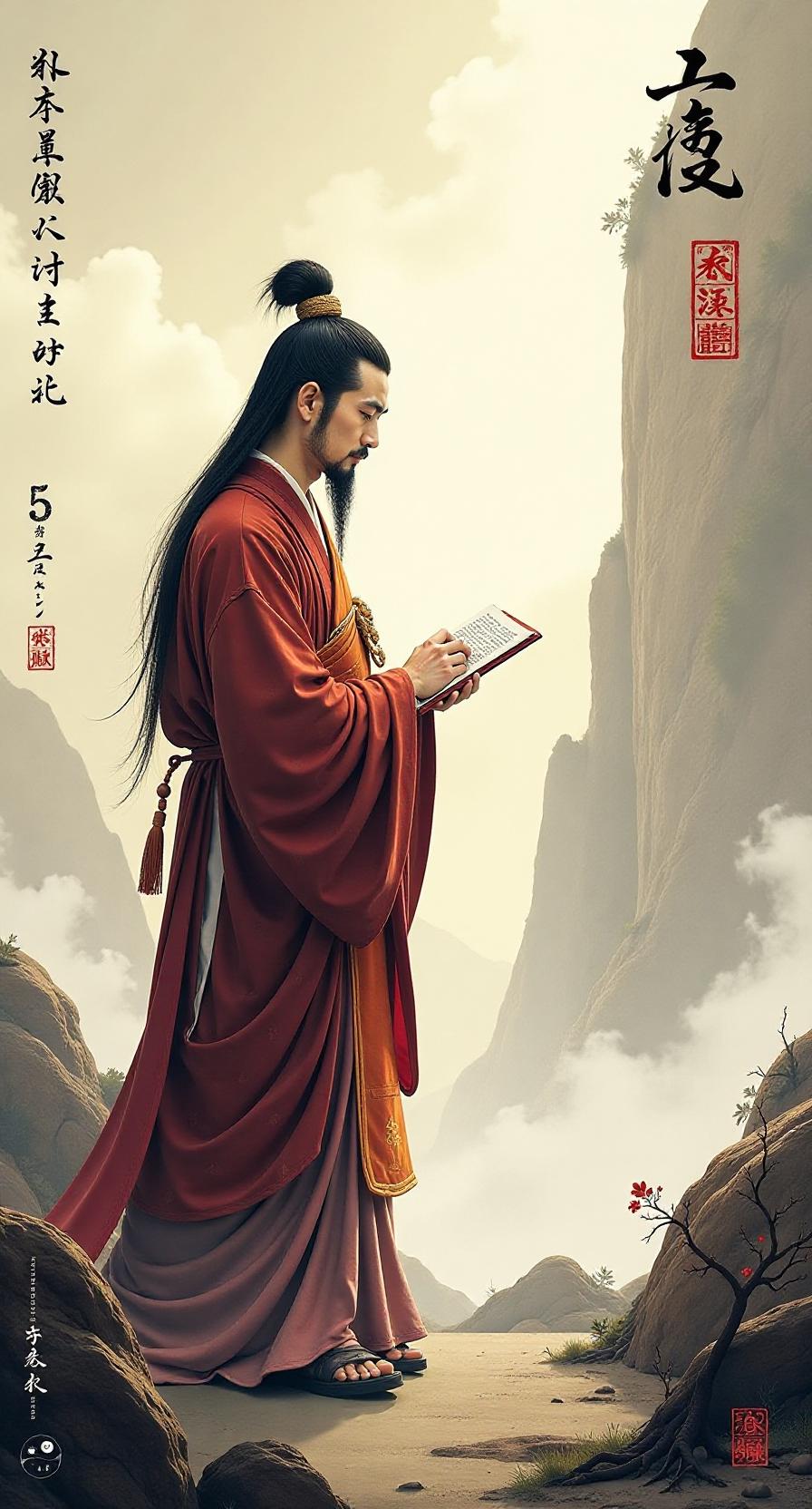 《愣严经》卷五(五)
57
【周利槃特誓】
周利盘特顶礼佛，誓持经文忆恒沙。
初