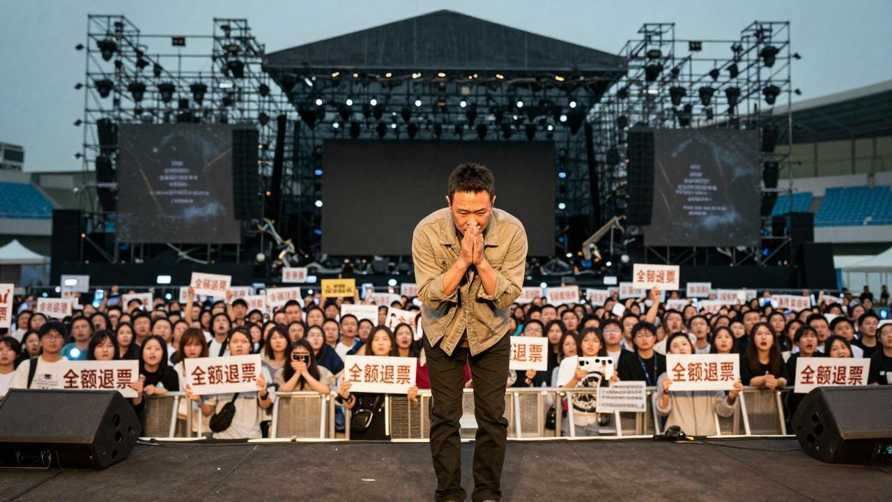 花1288元全程看后脑勺？陈小春演唱会的退票处理，打了多少行业的脸

花一千多块