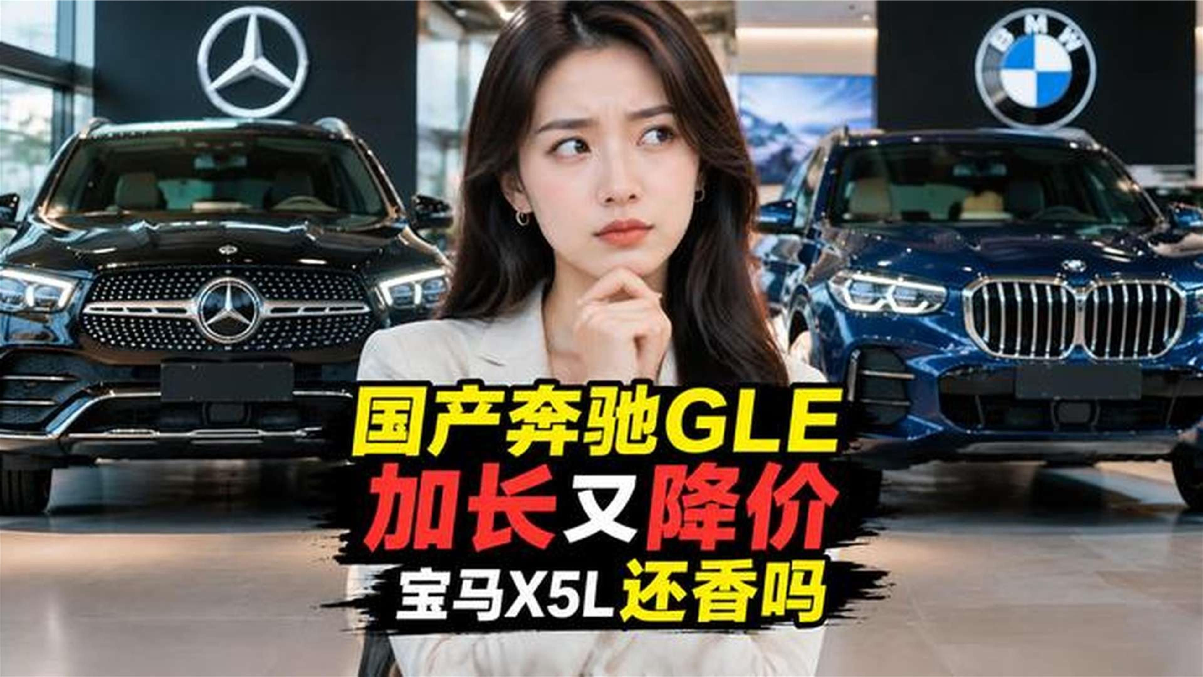 国产奔驰GLE加长又降价，宝马X5L还香吗