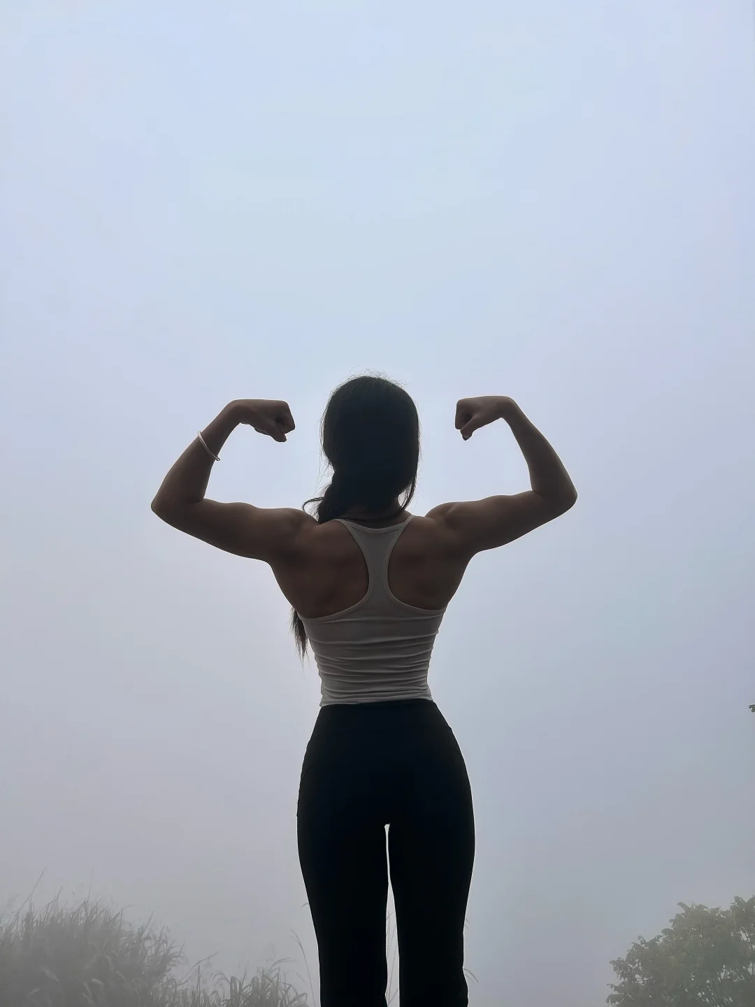 雨天爬白石山🧗