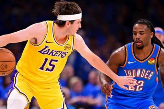 NBA西部半决赛，赛场上出现了奇葩搞笑的一幕，当雷霆队球员麦凯恩对湖人球员犯规的