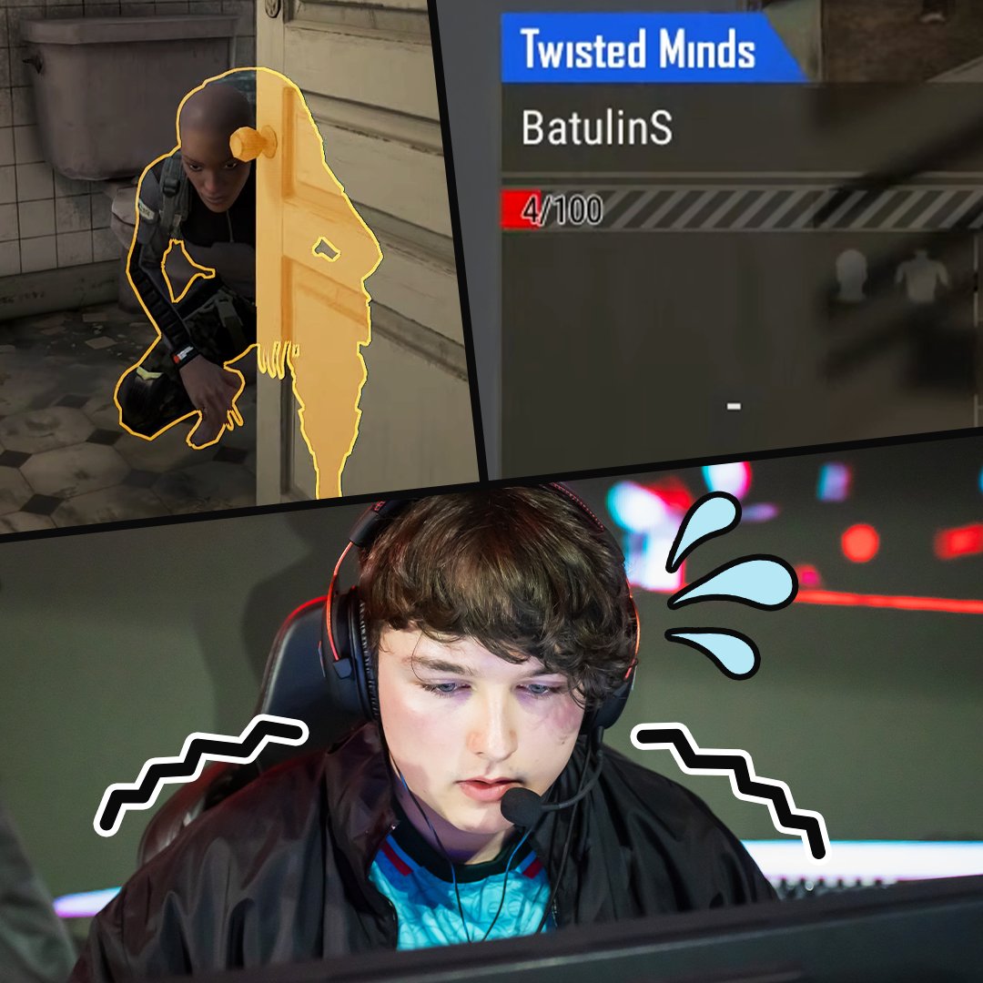 PUBG赛事官方社媒更新：BatulinS仅剩四滴血时