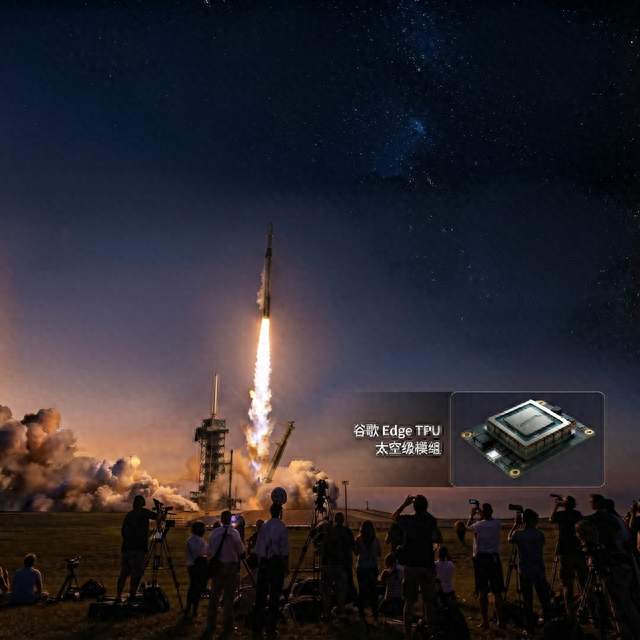 谷歌把AI芯片送上了太空。这次不是概念，是真发射了。