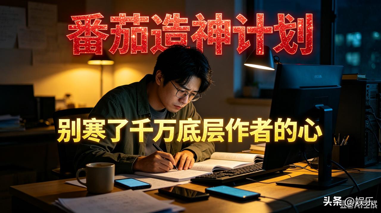 番茄“造神计划”：三本书吸干70万作者的流量

番茄搞了个“造神计划”。

三本