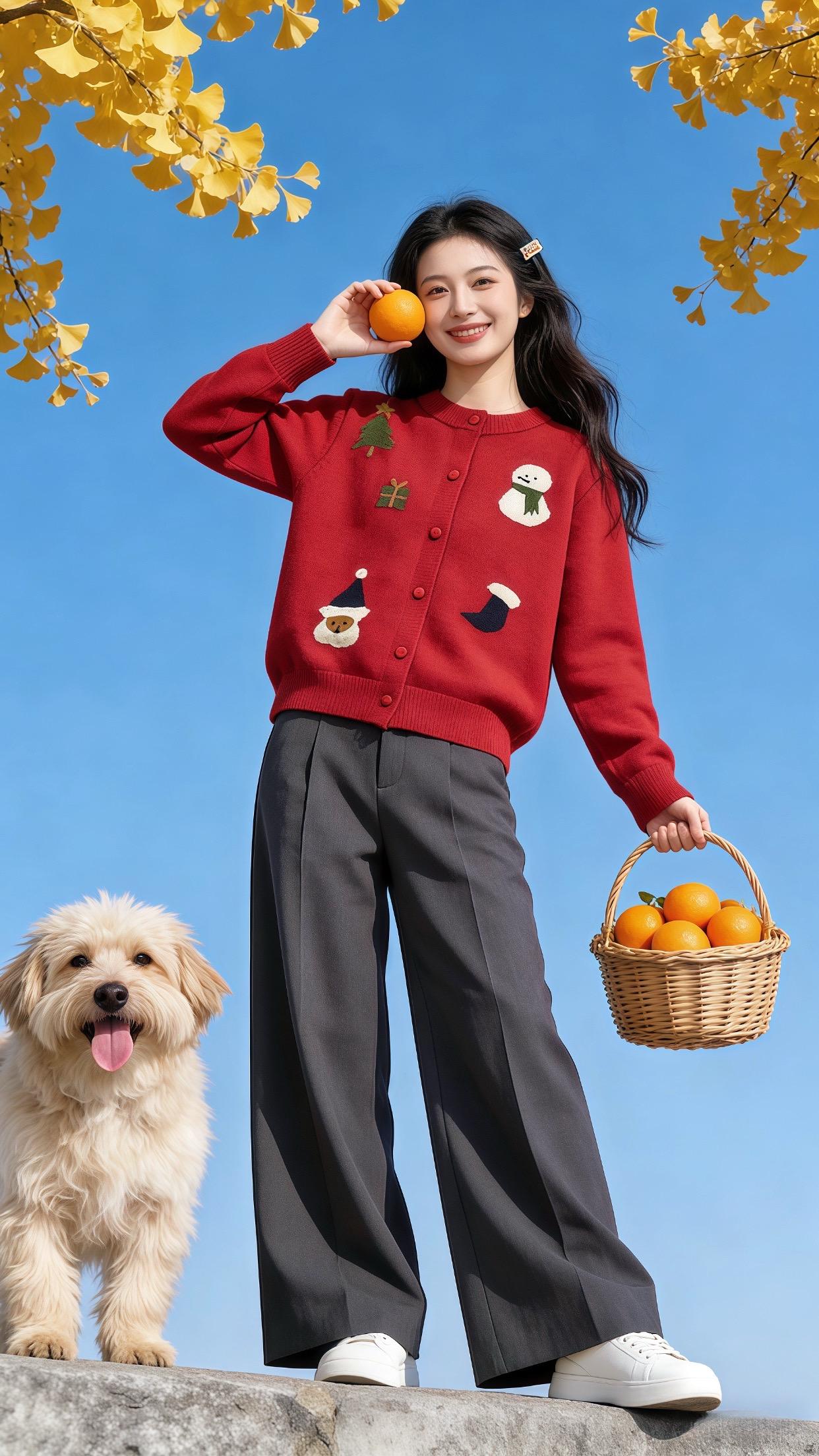 新年穿搭 秋冬万能穿搭配色公式 年底微胖女生体面穿搭 漂亮内搭让我赢在...