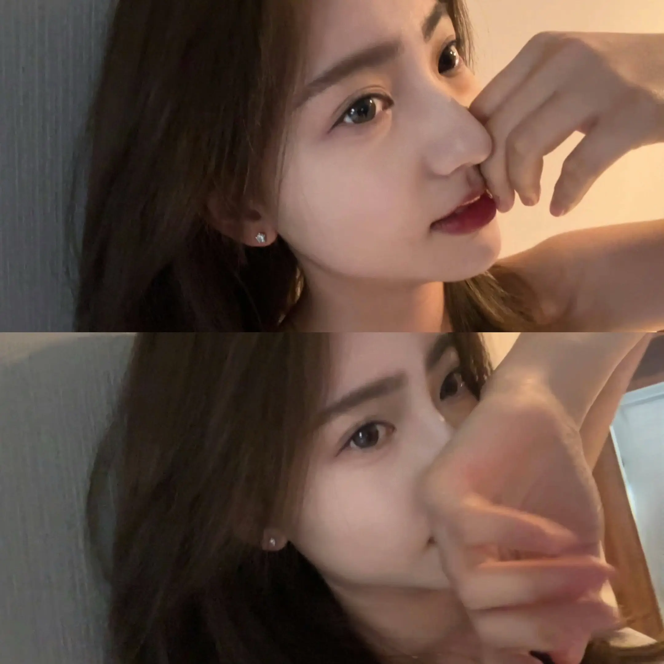 这颜色跟我多么的相配呀！