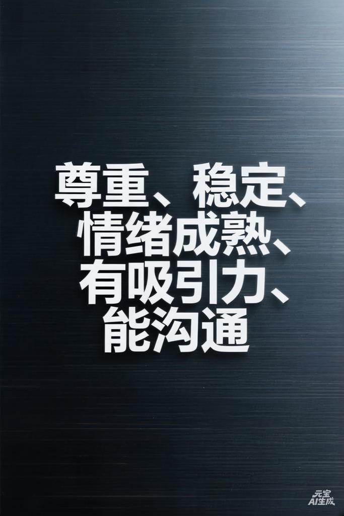 女人喜欢什么类型的男人大多数成年女性喜欢的类型，其实可以总结成几个关键词：尊重、