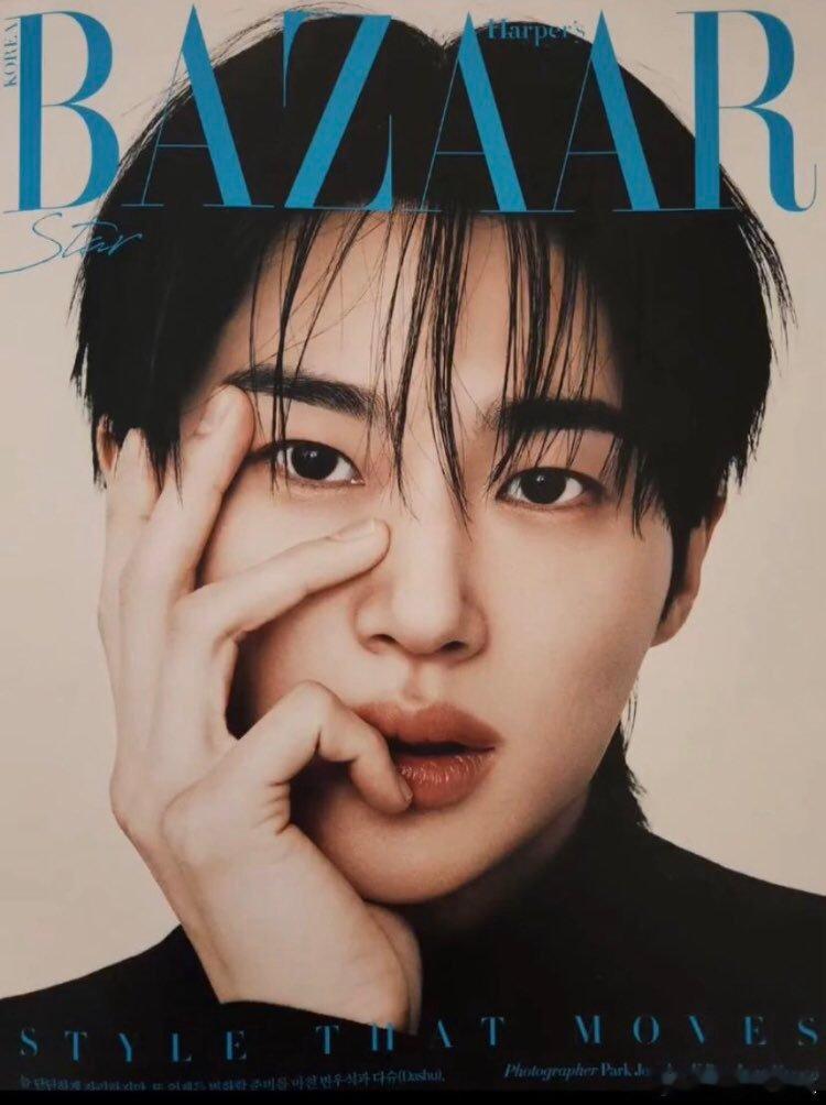 边佑锡Harper’s Bazaar Korea一月刊画报预览～💙💙💙 