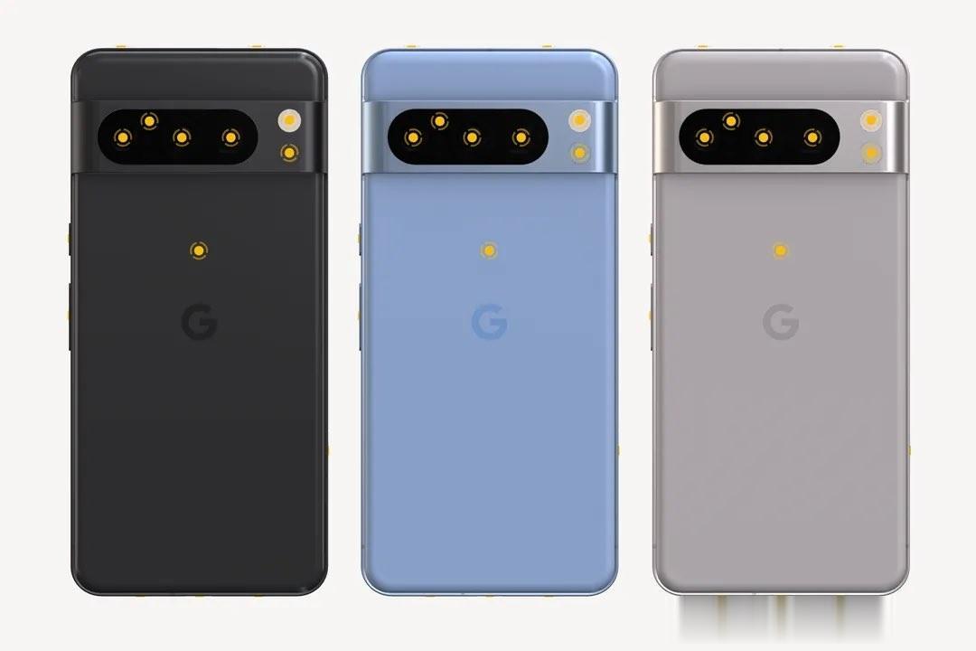 谷歌官网泄露了自家新一代旗舰Pixel 8 Pro !
今年采用直屏设计，一共三