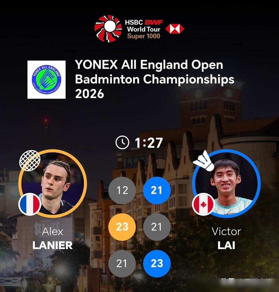 消失了大半年的世锦赛黑马一露脸，直接把世界第八的饭碗砸了。你敢信这是全英公开赛第