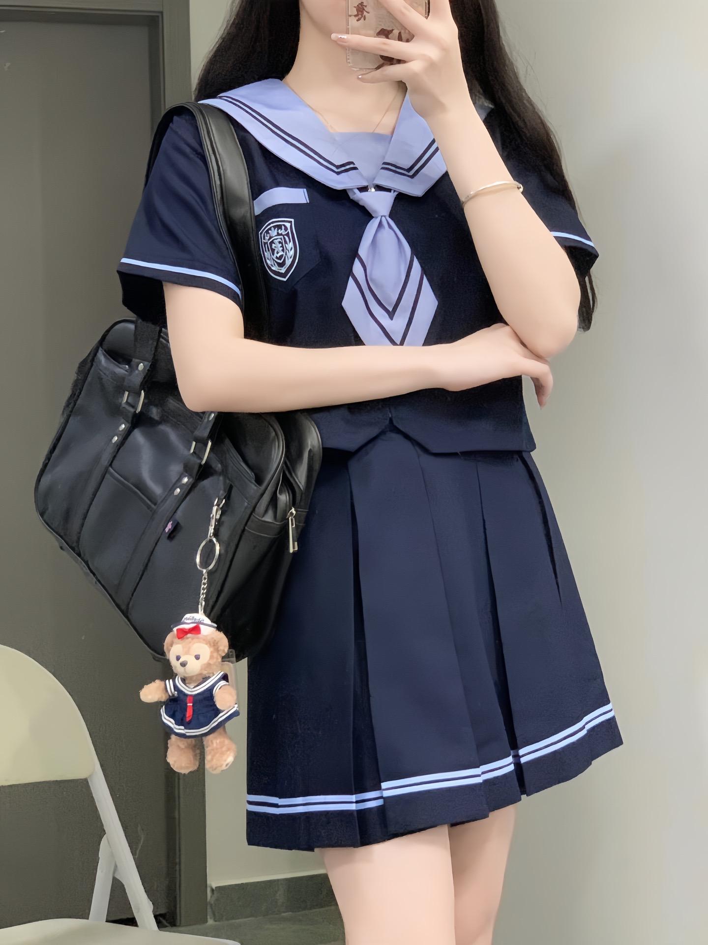 jk制服 生活碎片 我的穿搭日记 水手服 夏天该有的样子