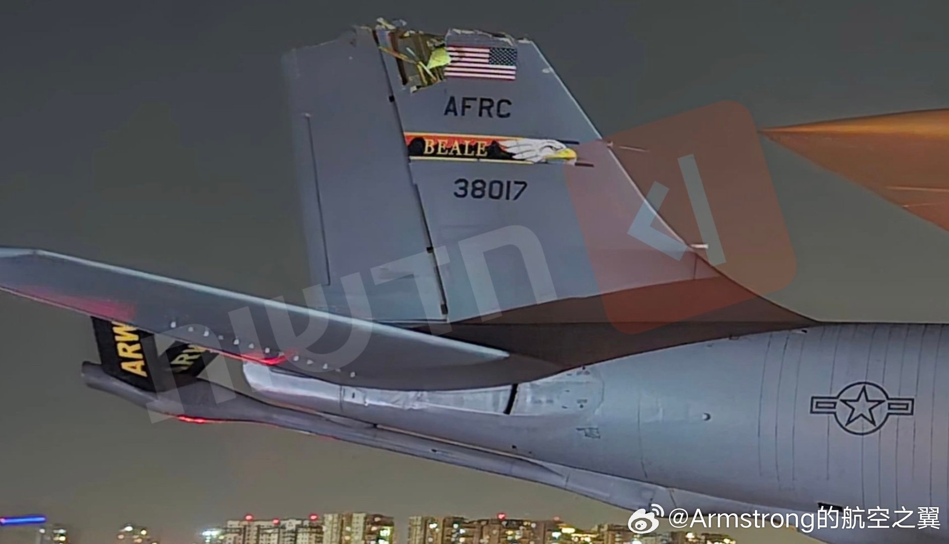 美伊以冲突 伊朗称击落美军加油机人员全部死亡 迫降在特拉维夫本·古里安国际机场的