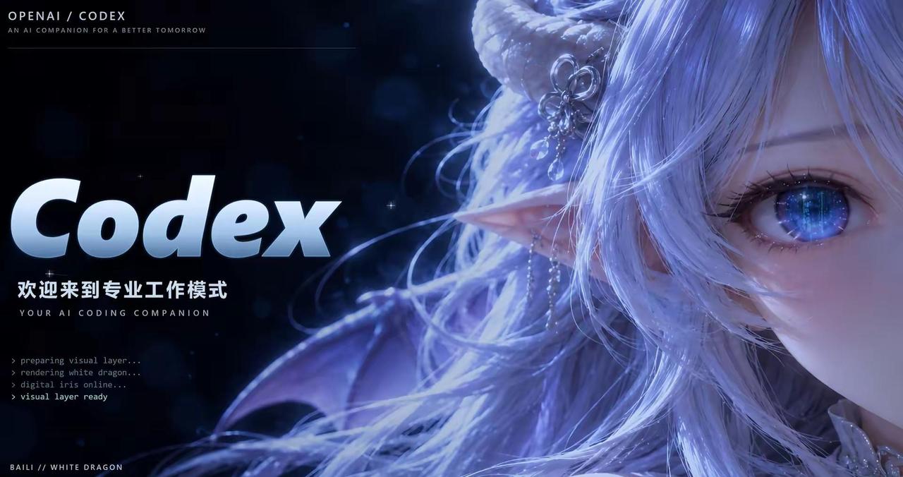 codex，启动画面！超好看。启动！codex deepseek codex 代