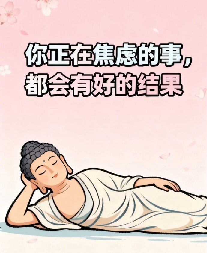 你正在焦虑的事，都会有好的结果 