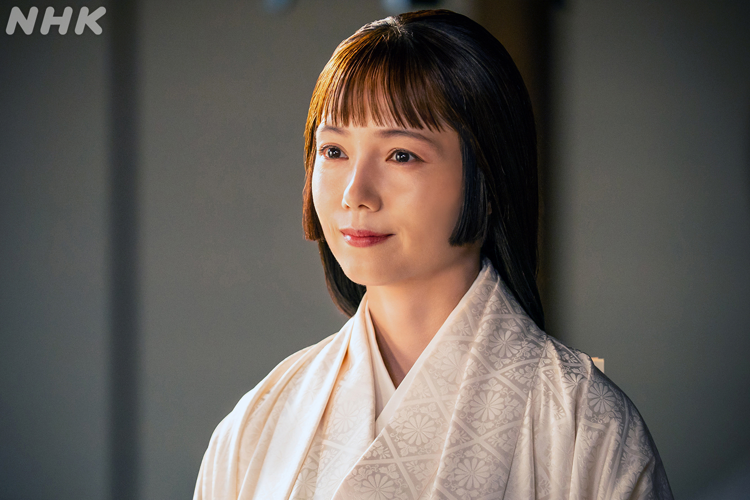 《丰臣兄弟！》中饰演阿市的宫崎葵 