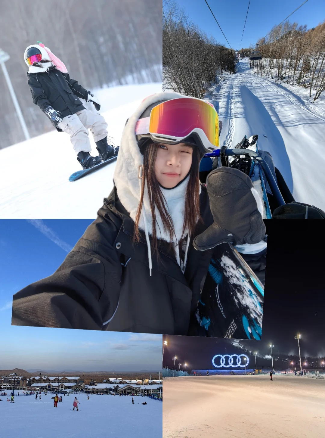 当我学到了一种很新的户外晒图方式✌🏻