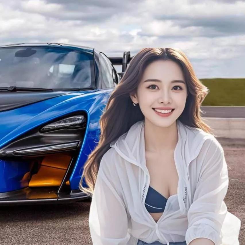 车与女孩的完美邂逅，瞬间定格美好时光！ai酷车佳人 小川车摄 知性自驾大片 女汽