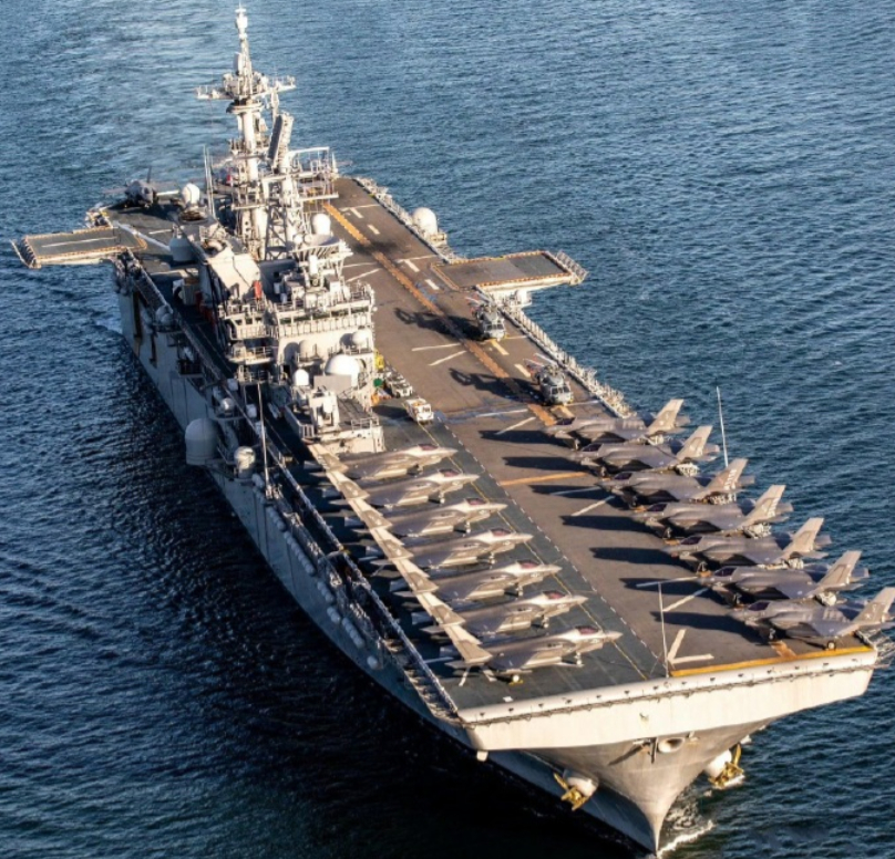 5艘两栖舰抵达阿曼湾，美军准备抢滩登陆打地面战了！据《防务新闻》3月23报道，美