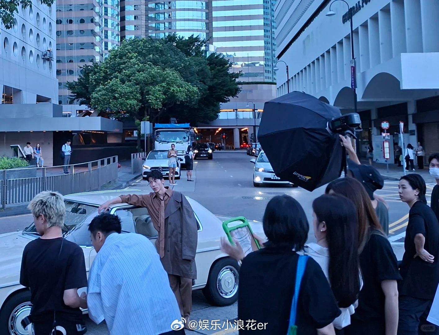 许光汉复工拍摄许光汉香港拍摄 哇哦！复工的许光汉！！ ​​​