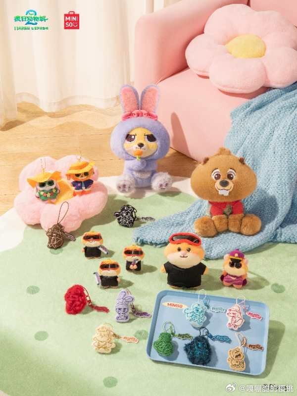 起猛了在杭州看到疯狂动物城了 名创你小汁吃太好了！疯狂动物城2联名周边颜值封神，
