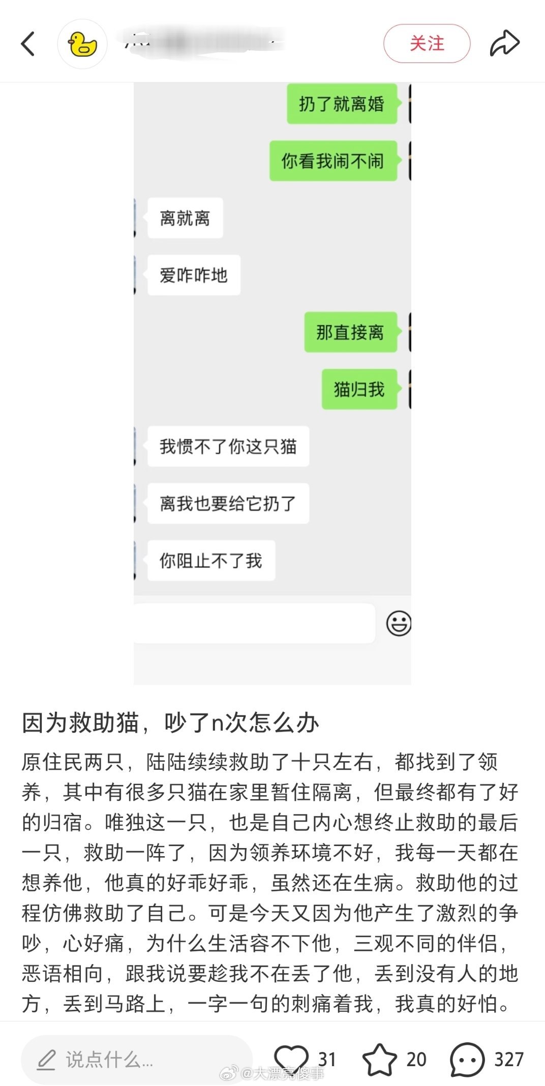 你到底是爱猫还是更爱自己？ ​​​