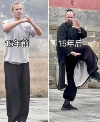 真是神奇！90后美国小伙在武当习武了15年，令人没想到的是，他的一头金发竟慢慢变
