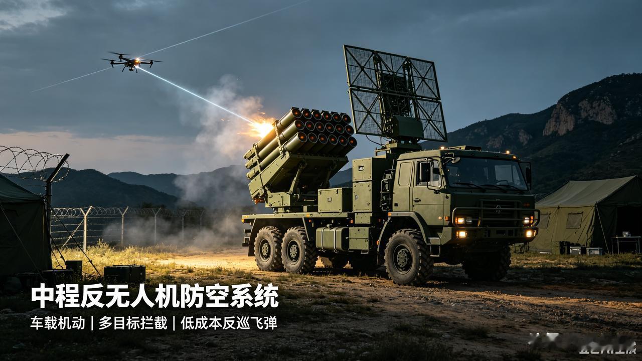 复刻铁穹思路，专职反无人机中程防空系统研发刻不容缓
 
俄乌战场早已给全世界敲了