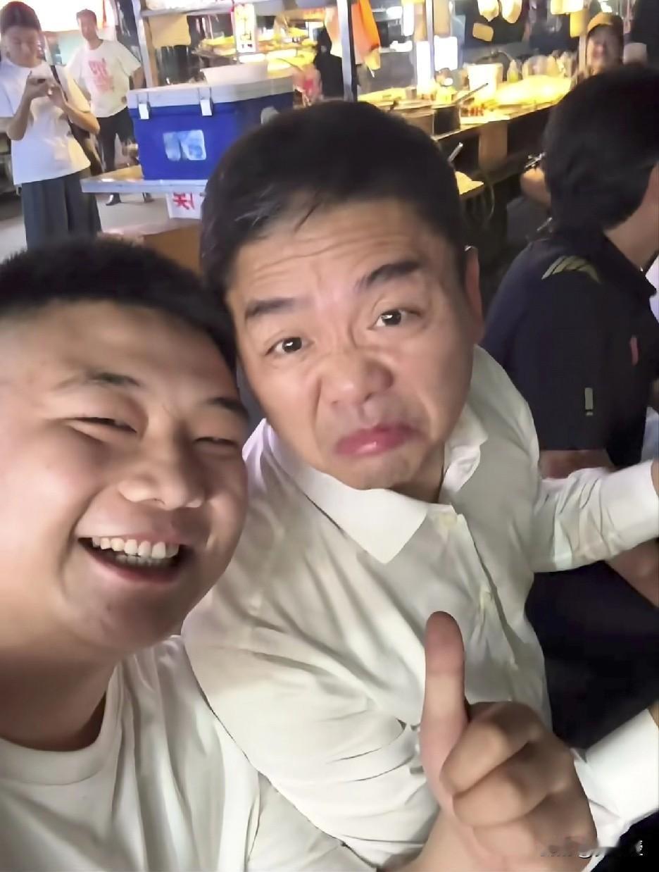 东哥还是很接地气的