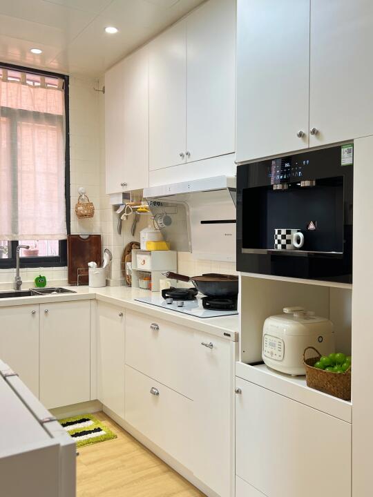 精装厨房低成本改造‼️邻居都夸绝了✨