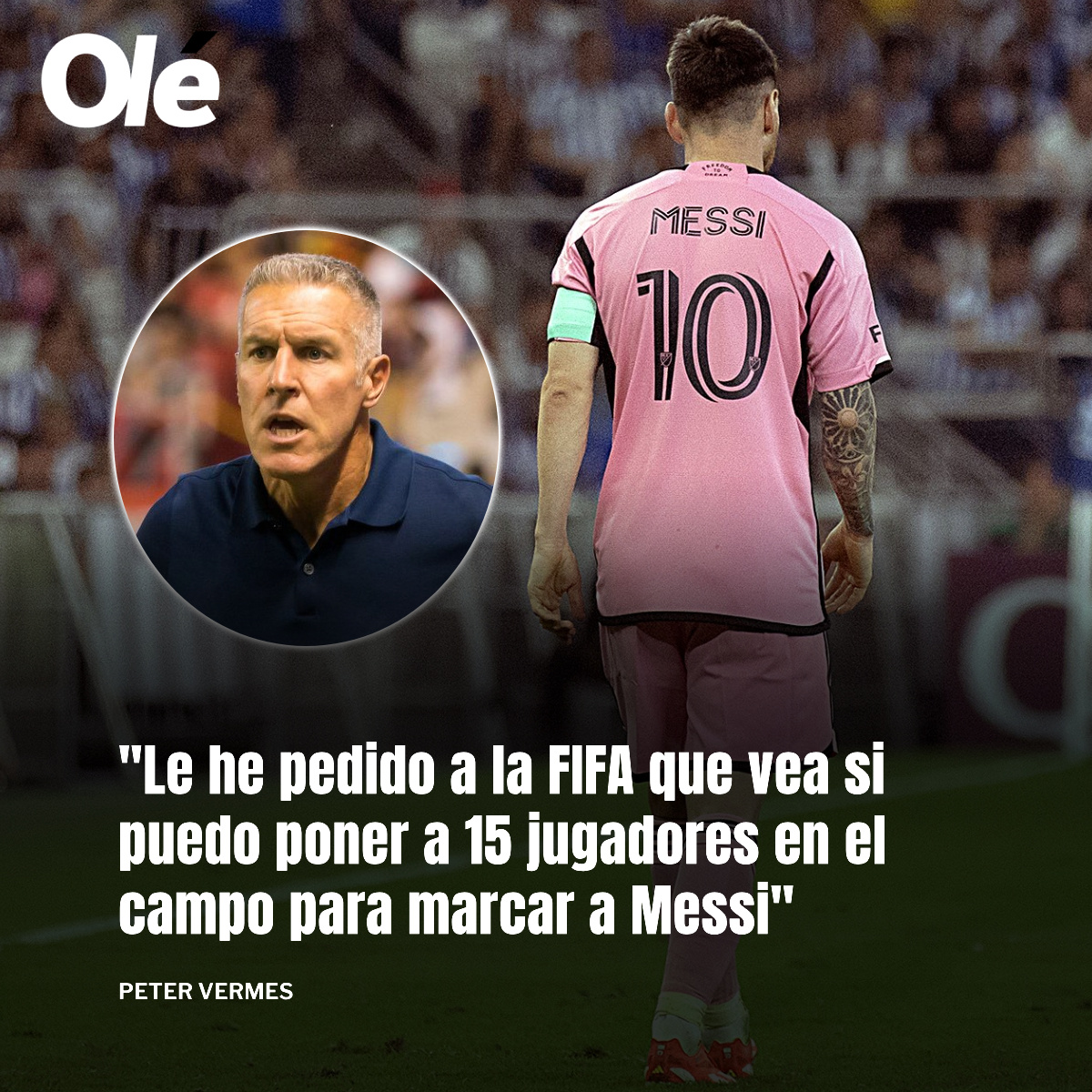 【明日比赛新闻速递📰】堪萨斯城竞技主教练谈彼得·维尔梅斯梅西对比赛的影响力🎙