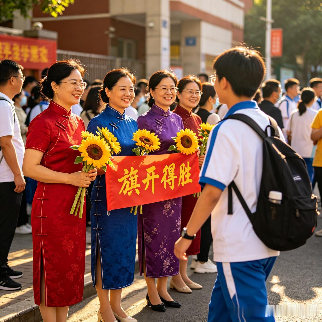 “旗”退回了，“得胜”何依？
有网友爆料，高考后“送考旗袍退货潮”就上了热搜。