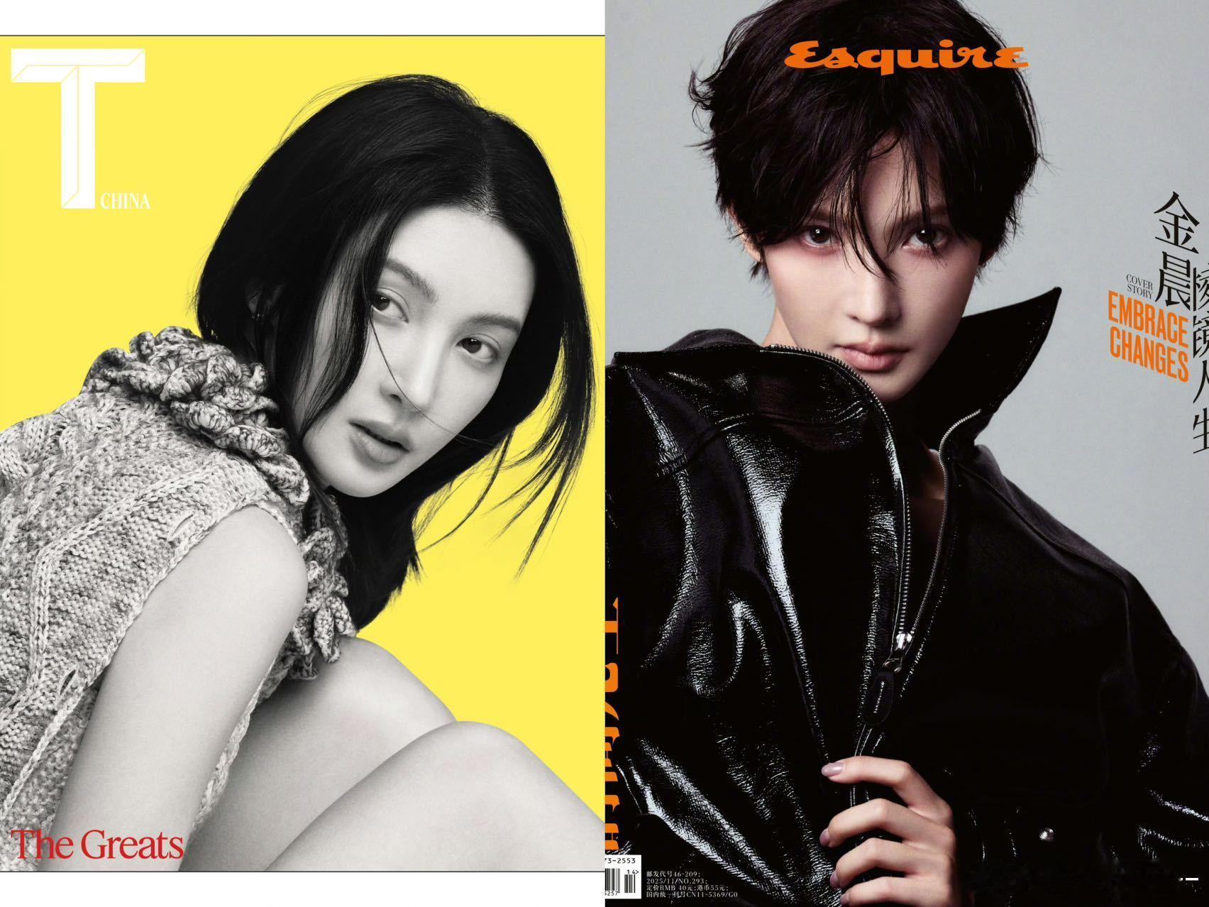 金晨真的太绝啦！刷到她新出的杂志大片，我直接被狠狠惊艳到。那冷调风格被她驾驭得清