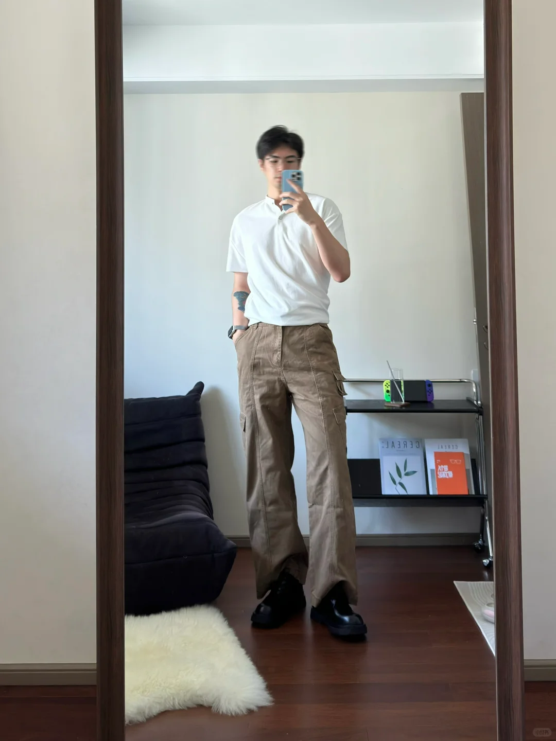 ootd 看着显胖关腿什么事？