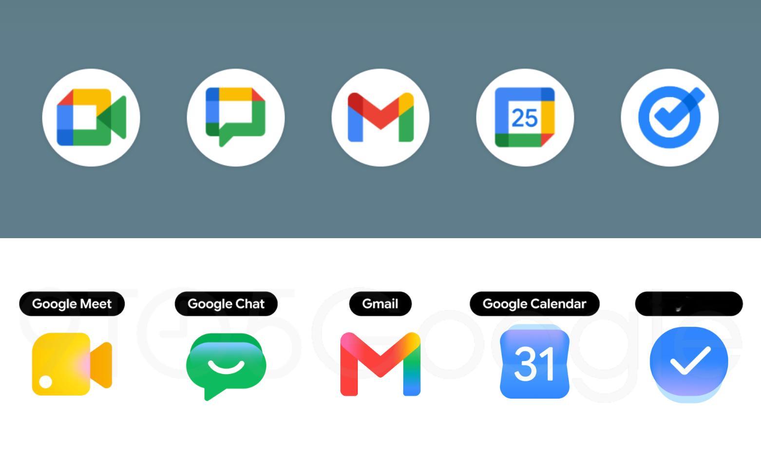 谷歌的 App 图标将改成渐变色了大家觉得新图标好看吗？ 