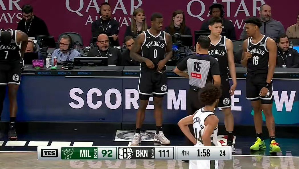 终于等到了！崔永熙常规赛首秀，垃圾时间登场，靠罚球拿到了NBA常规赛首分！！！#