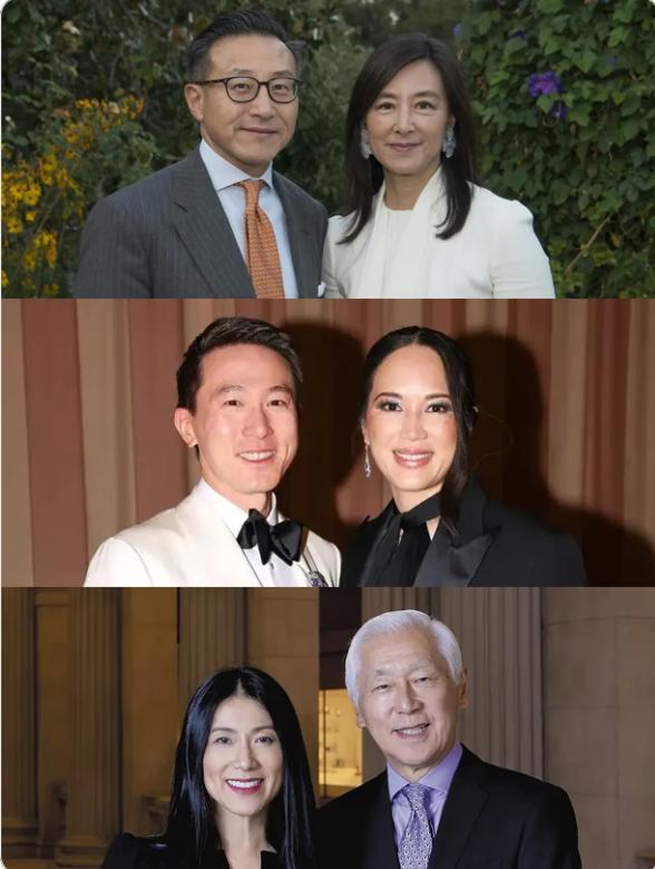 金融大佬选老婆是真有眼光