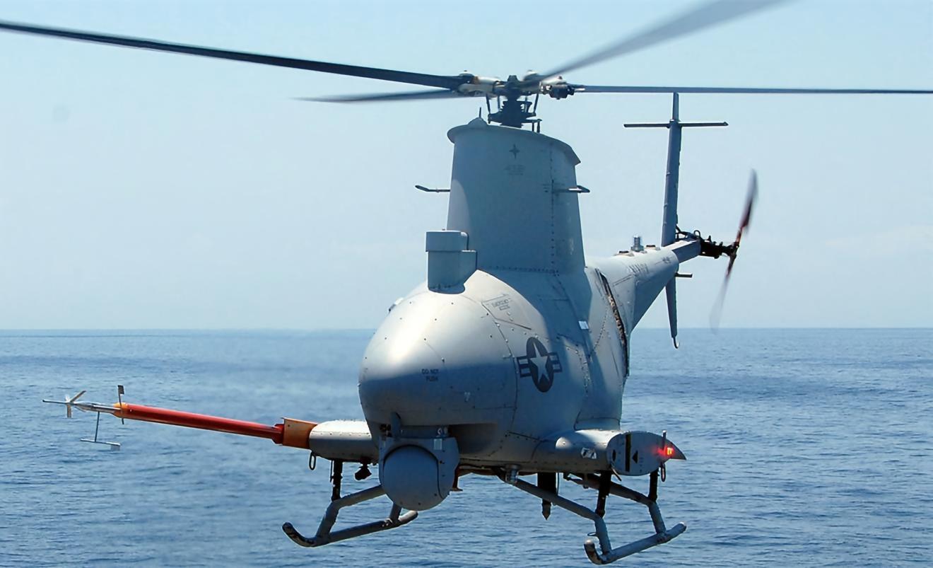 每天认识一件兵器 美国MQ-8“火力侦察兵”无人机MQ-8是诺斯罗普·格鲁曼研制