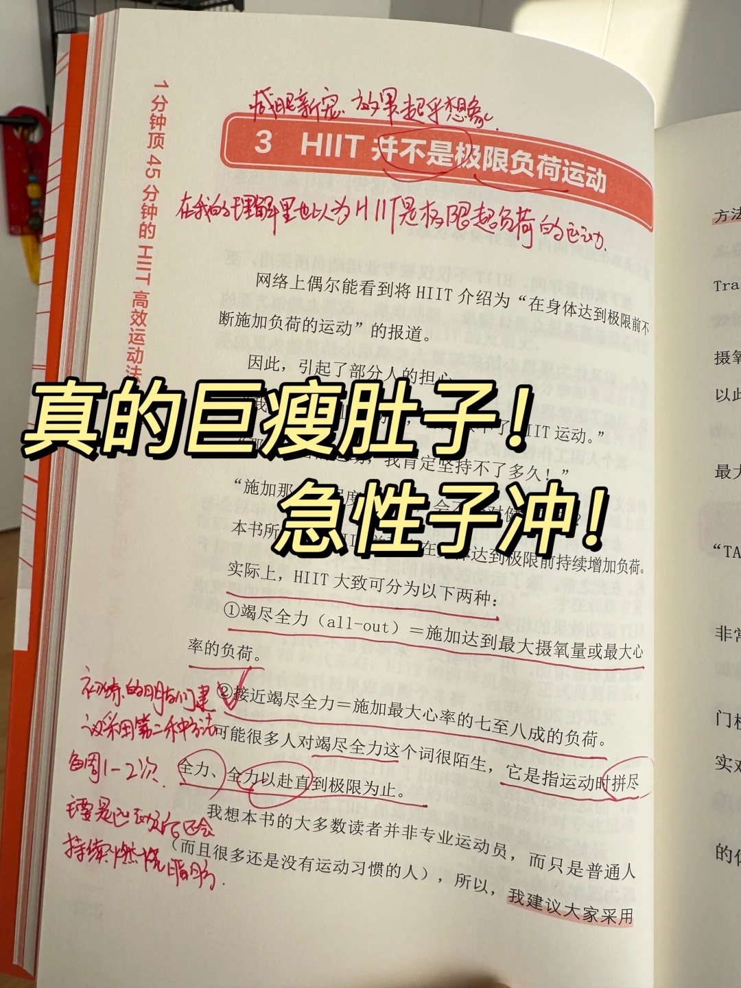 HIIT 高效燃脂运动法！巨瘦肚子❗️急性子冲❗️