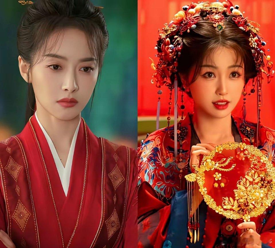 我敢打赌​如果《山河枕》女主换成虞书欣​那收视率又是另一番景象了。​38岁宋茜比