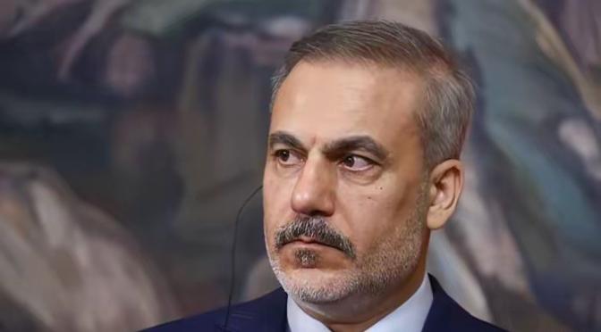 土耳其外长菲丹：只要内塔尼亚胡掌权，以色列就将永远寻找敌人

土耳其外长直接把话