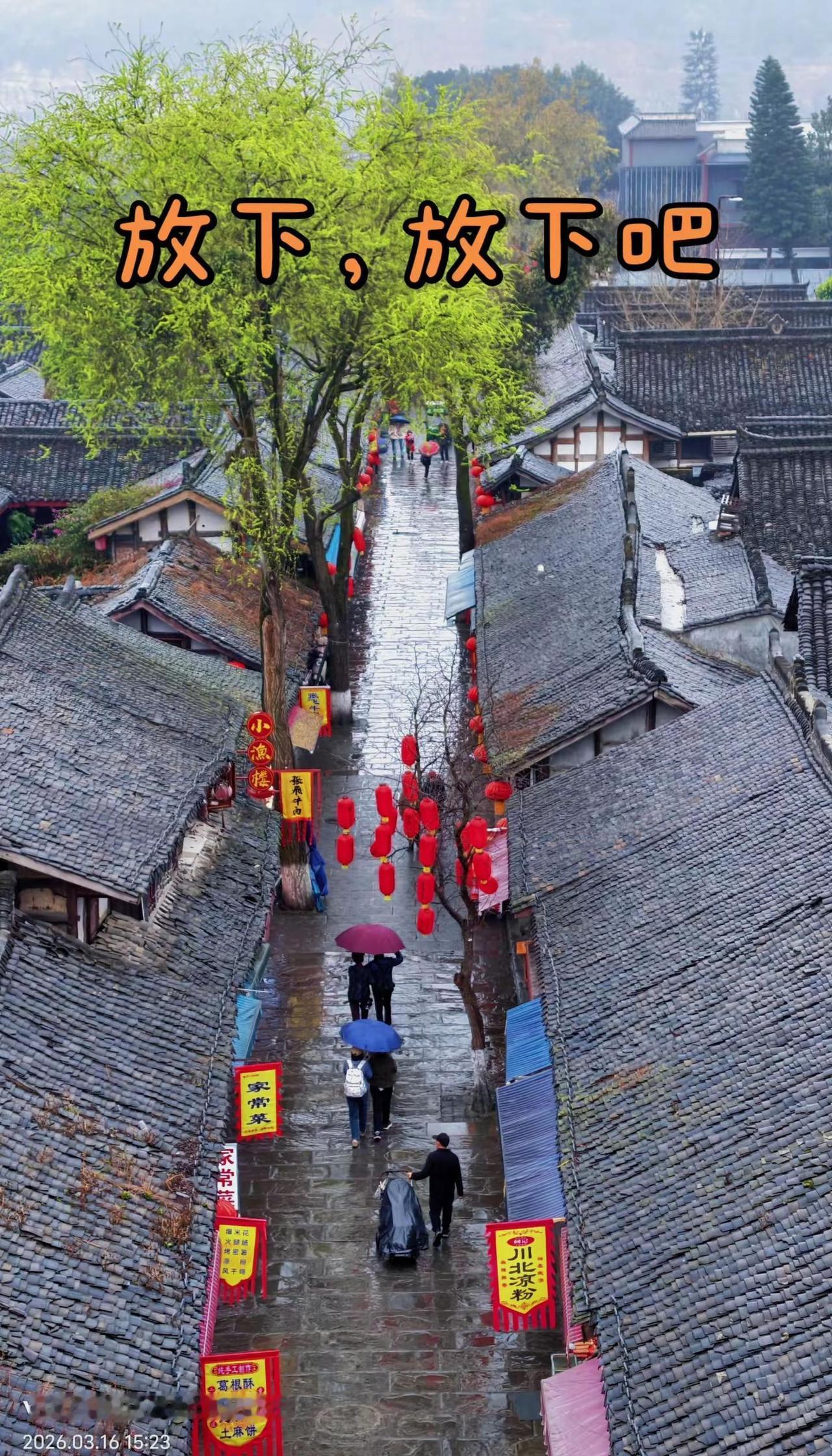 往后余生，风来听风，雨来赏雨，简简单单，平平淡淡，心有安然，便是人间最好的光景我