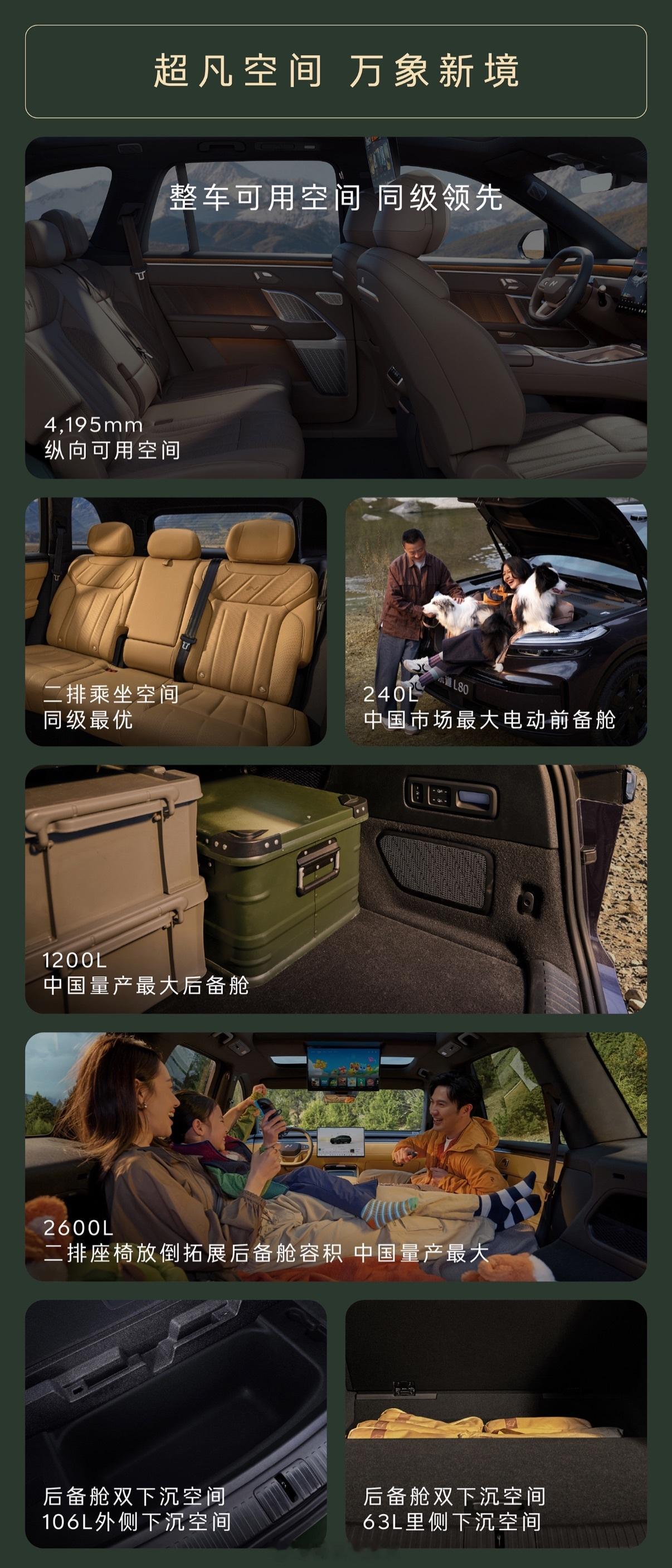 超乎想象，一步到位智能双舱大五座旗舰SUV乐道L80开启预售买断24.58万元起