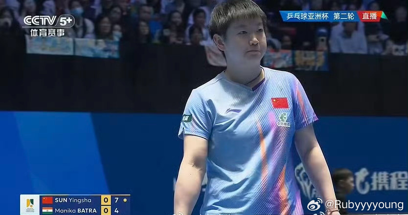 孙颖莎又光速赢了 快打快收，这场赢得毫无压力啊！👍 