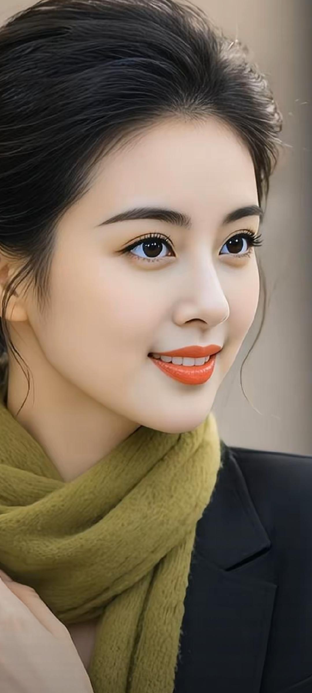 优雅职场风，温柔微笑，暖心的一天从这里开始！🌟✨