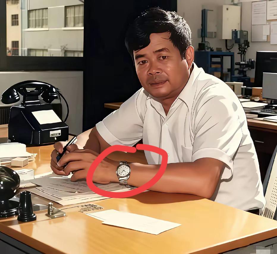 曹德旺年轻时候真帅，他戴的手表是什么牌子的？