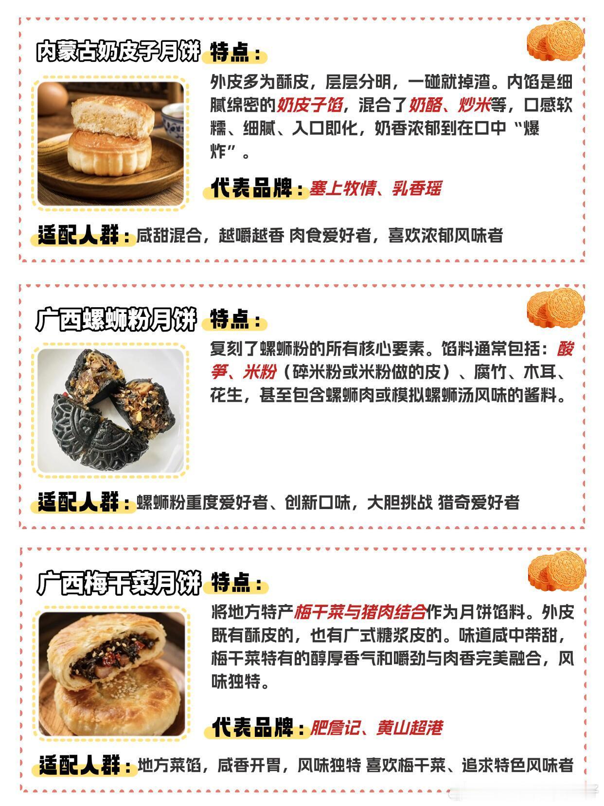 还以为全国月饼都长一个样南方北方月饼差异真的绝，甜口咸口各有拥护者，馅料更是玩出