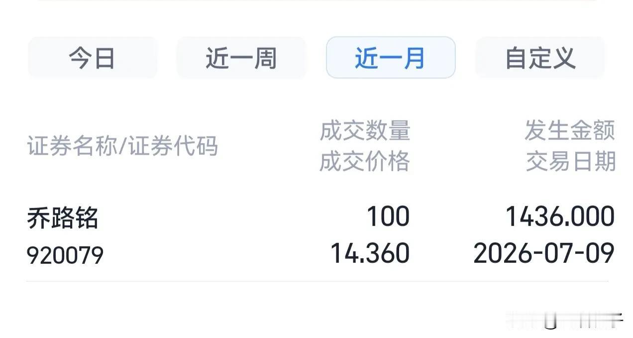 朋友们，明天北交所新股乔路铭上市了，如果上市价格不理想的话，我感觉明天聚仁新材也